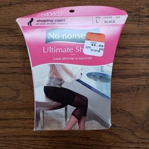 No nonsense ultimate shaping capri tights